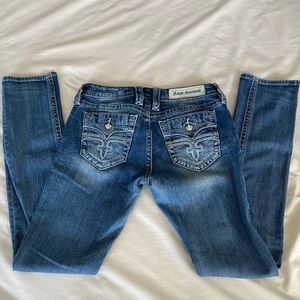 Rock Revival Alivia Straight Leg Jeans